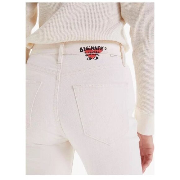 NWT Mother Denim Dazzler Ankle Fray in Superstition Size 29 $218 - Picture 6 of 16